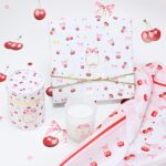 Μπομπονιέρα Μαντήλι cherry bloom