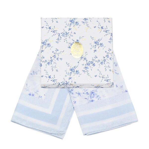 Μπομπονιέρα Μαντήλι blue toile