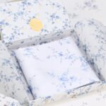 Μπομπονιέρα Μαντήλι blue toile