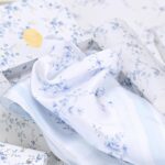 Μπομπονιέρα Μαντήλι blue toile
