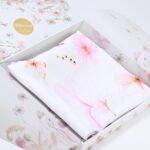 Μπομπονιέρα Μαντήλι pink blossom