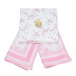 Μπομπονιέρα Μαντήλι pink toile