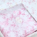 Μπομπονιέρα Μαντήλι pink toile