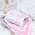 Μπομπονιέρα Μαντήλι pink toile