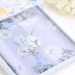 Μπομπονιέρα Μαντήλι Blue blossom