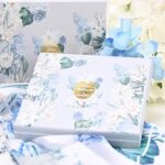 Μπομπονιέρα Μαντήλι Blue blossom