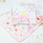 Μπομπονιέρα Μαντήλι pink blossom