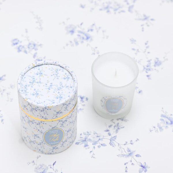 Μπομπονιέρα Κερί blue toile