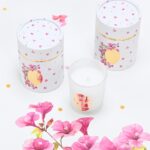 Μπομπονιέρα Κερί pink veil