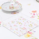 Μπομπονιέρα Πιατάκι πορσελάνη pink fleur