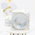 Μπομπονιέρα Πιατάκι πορσελάνη blue fleur