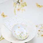 Μπομπονιέρα Πιατάκι πορσελάνη daisy