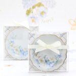 Μπομπονιέρα Πιατάκι πορσελάνη blue fleur