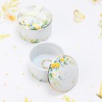 Μπομπονιέρα Μπιζουτιέρα από πορσελάνη Lemon