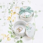 Μπομπονιέρα Μπιζουτιέρα από πορσελάνη eden