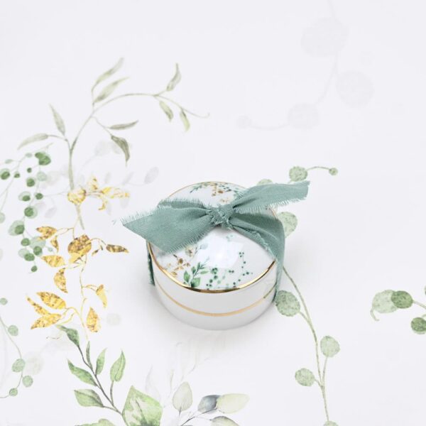 Μπομπονιέρα Μπιζουτιέρα από πορσελάνη eden