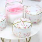 Μπομπονιέρα Μπιζουτιέρα από πορσελάνη pink blossom