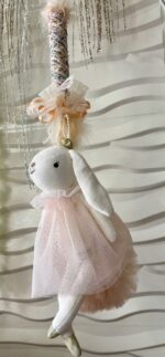 Λαμπάδα πλεκτό κουνελάκι