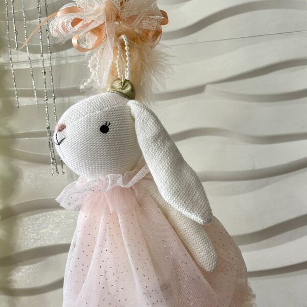 Λαμπάδα πλεκτό κουνελάκι