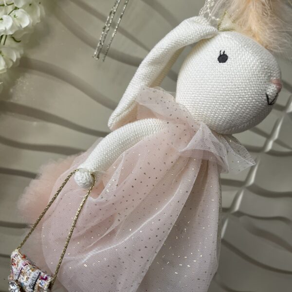 Λαμπάδα πλεκτό κουνελάκι