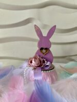 Διακοσμητικό ανοιξιάτικο-πασχαλινό κουνελάκι