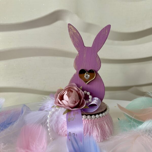 Διακοσμητικό ανοιξιάτικο-πασχαλινό κουνελάκι