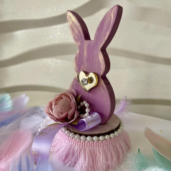 Διακοσμητικό ανοιξιάτικο-πασχαλινό κουνελάκι