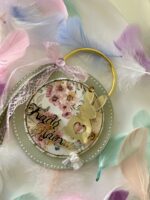 Ξύλινο διακοσμητικό ανοιξιάτικο-πασχαλινό γούρι