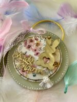 Ξύλινο διακοσμητικό ανοιξιάτικο-πασχαλινό γούρι