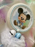 Λαμπάδα  σε σχήμα γλειφιτζούρι ”Το πρώτο μου Πάσχα Mickey’