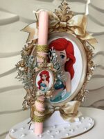 SET λαμπάδα και φιγούρα stand ”Ariel Disney”