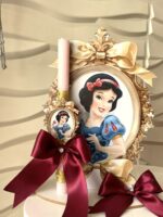 SET λαμπάδα και φιγούρα stand ”Snowhite Disney”