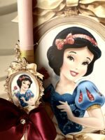SET λαμπάδα και φιγούρα stand ”Snowhite Disney”
