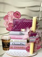 SET λαμπάδα και φιγούρα stand ”Dior”