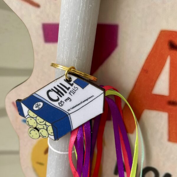 SET λαμπάδα και φιγούρα stand ”Zanax”