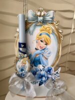 SET λαμπάδα και φιγούρα stand ”Cinderella Disney”