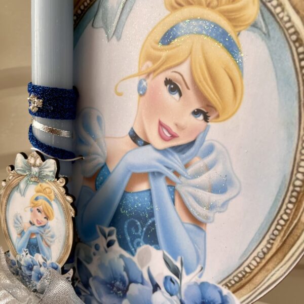 SET λαμπάδα και φιγούρα stand ”Cinderella Disney”