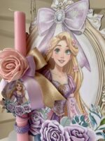 SET λαμπάδα και φιγούρα stand ”Rapounzel Disney”