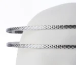 Χειροποίητα επάργυρα στέφανα γάμου