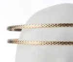 Χειροποίητα επάργυρα στέφανα γάμου