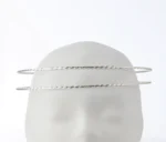 Χειροποίητα επάργυρα στέφανα γάμου