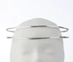 Χειροποίητα επάργυρα στέφανα γάμου