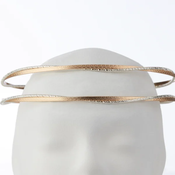 Χειροποίητα επάργυρα στέφανα γάμου