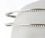 Χειροποίητα επάργυρα στέφανα γάμου