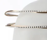 Χειροποίητα επάργυρα στέφανα γάμου