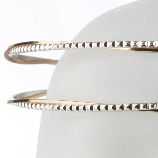 Χειροποίητα επάργυρα στέφανα γάμου