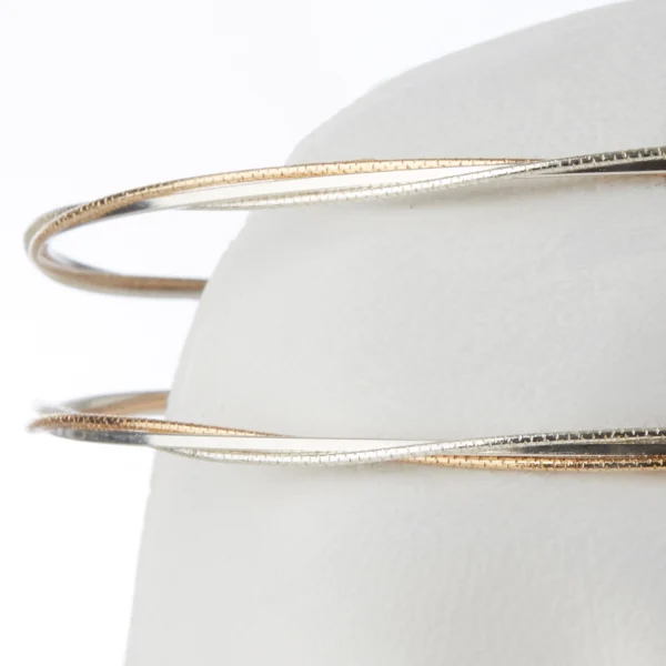 Χειροποίητα επάργυρα στέφανα γάμου