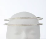 Χειροποίητα επάργυρα στέφανα γάμου