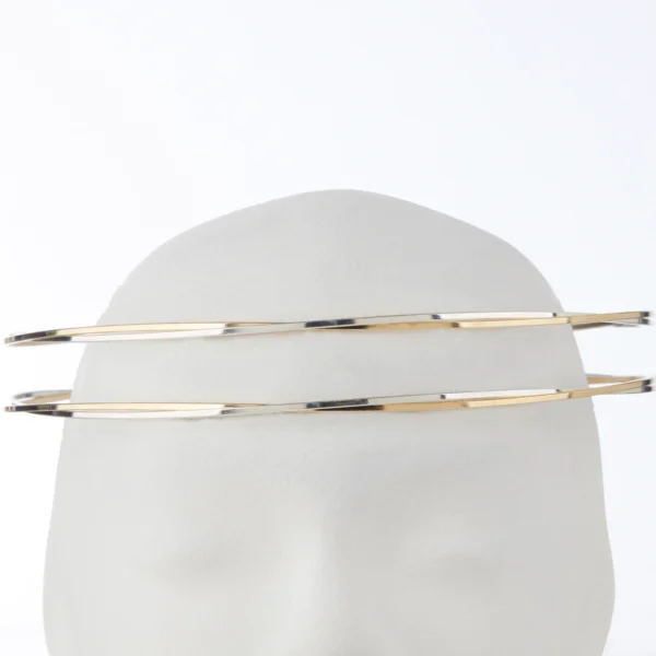 Χειροποίητα επάργυρα στέφανα γάμου