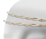 Χειροποίητα επάργυρα στέφανα γάμου